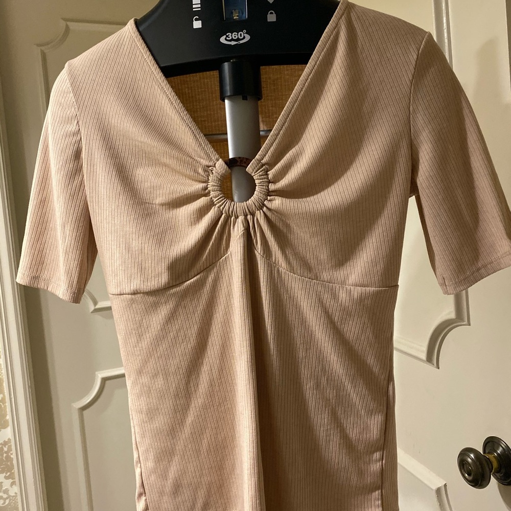Nude top